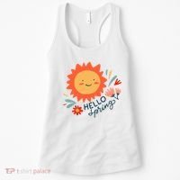 Hello Spring Sunset Floral Women's Tank Top thumb 0