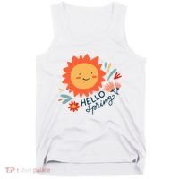Hello Spring Sunset Floral Tank Top thumb 0