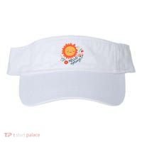 Hello Spring Sunset Floral Visor thumb 0
