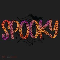 Halloween Spooky Spiderweb Leopard Halloween Day Women's Sweatshirt thumb 2