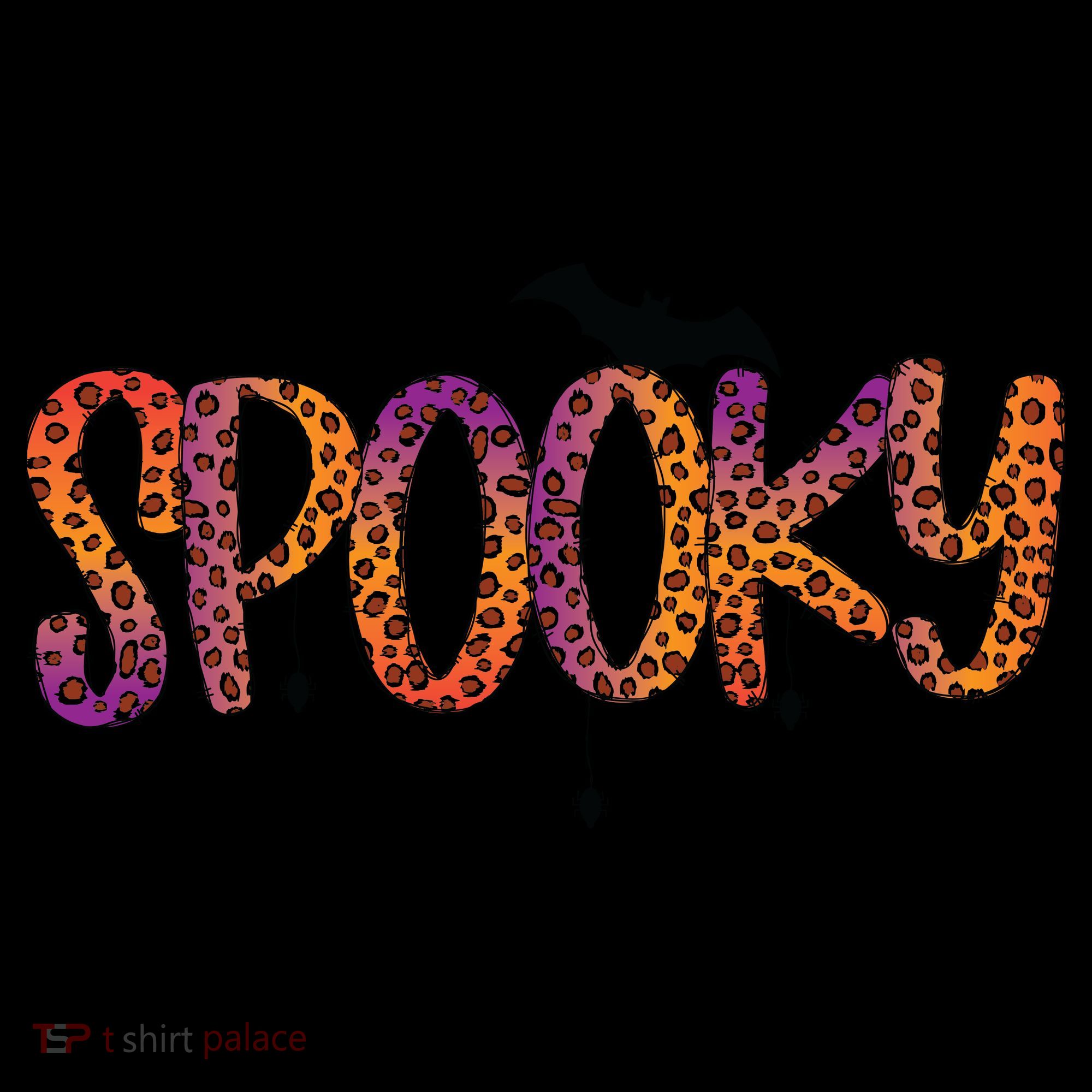 Halloween Spooky Spiderweb Leopard Halloween Day Toddler Hoodie