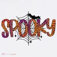 Halloween Spooky Spiderweb Leopard Halloween Day Hoodie thumb 7