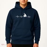 Heartbeat Sailing Sailboat Hoodie thumb 2