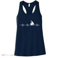 Heartbeat Sailing Sailboat Women's Tank Top thumb 0