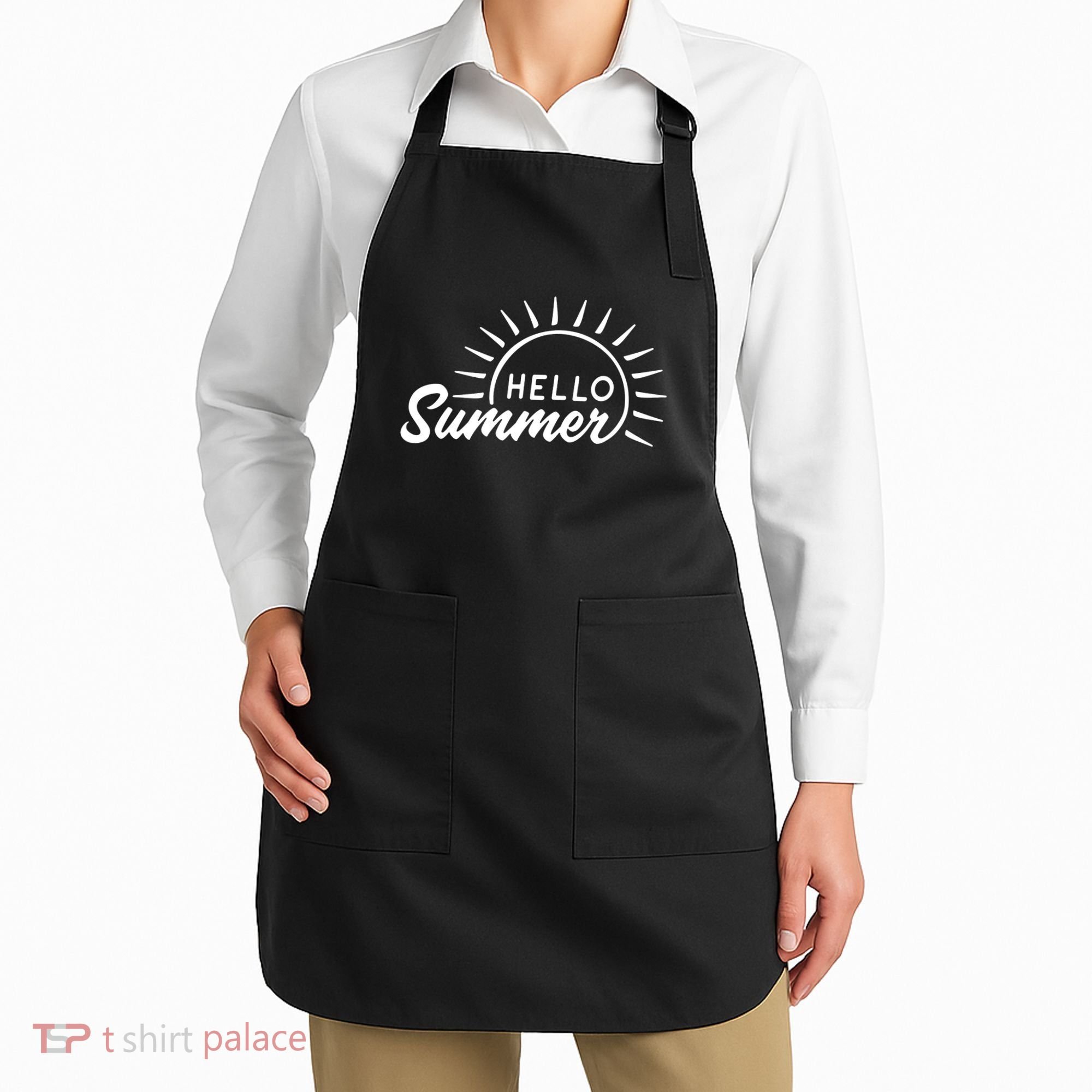 Hello Summer Sunset Apron