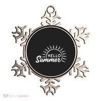 Hello Summer Sunset Ornament thumb 0