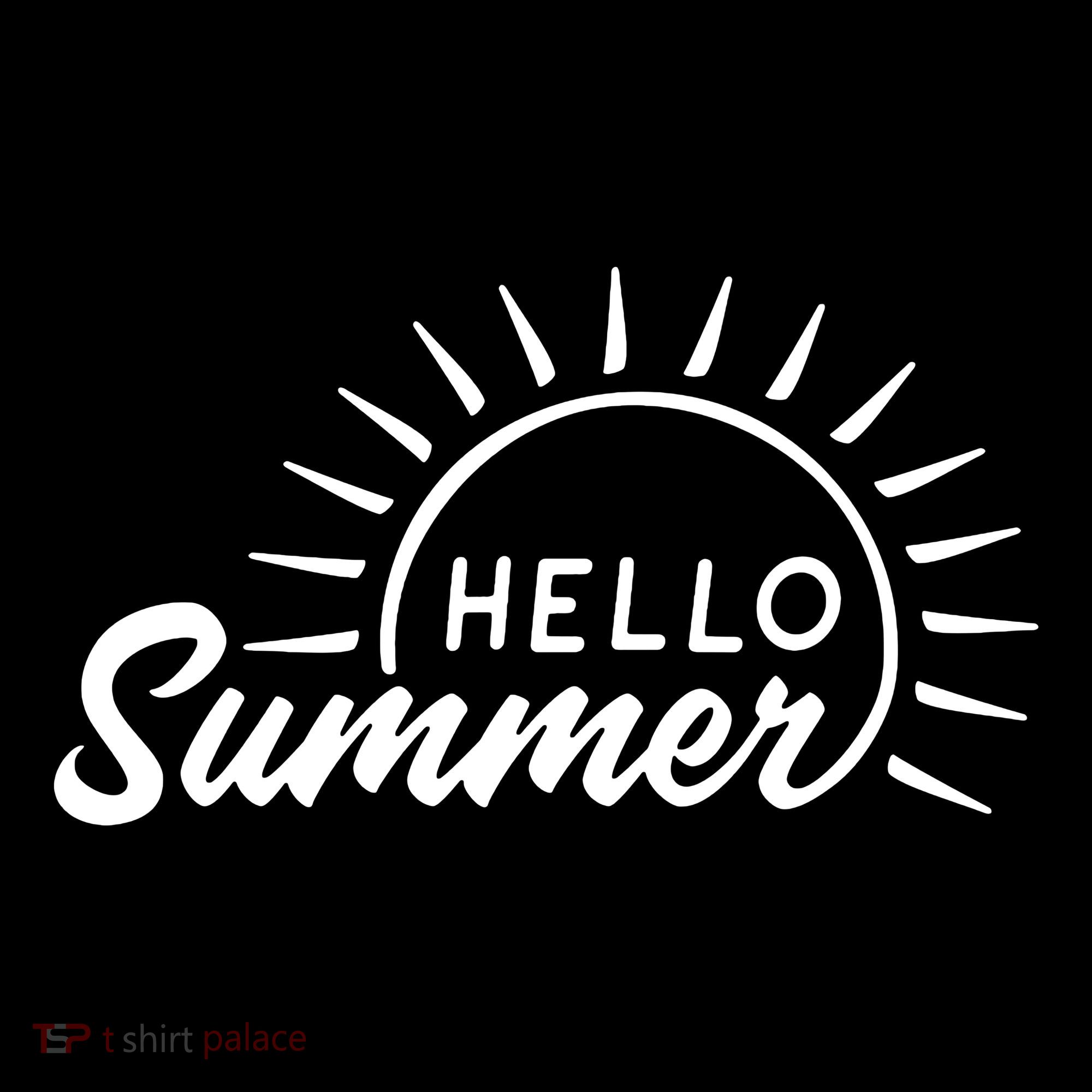 Hello Summer Sunset Ornament