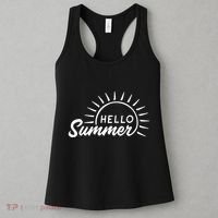Hello Summer Sunset Women's Tank Top thumb 3