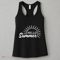 Hello Summer Sunset Women's Tank Top thumb 3