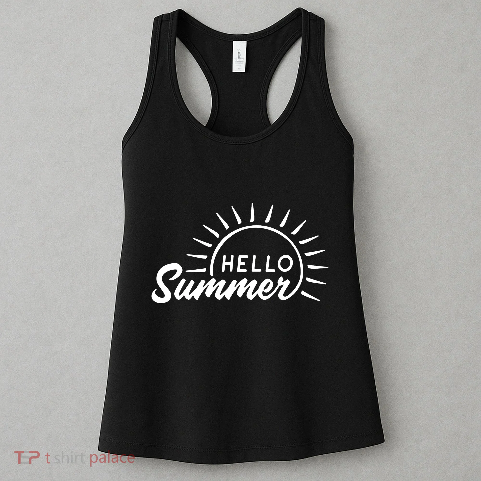 Hello Summer Sunset Women's Tank Top