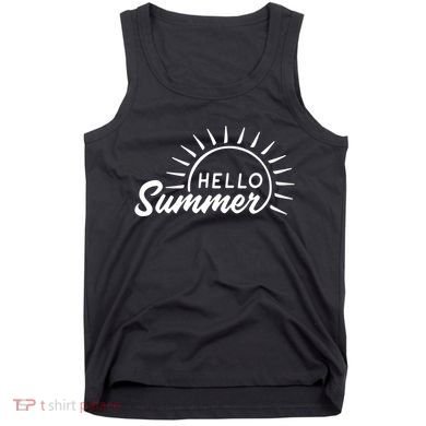 Hello Summer Sunset Tank Top