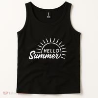 Hello Summer Sunset Tank Top thumb 2