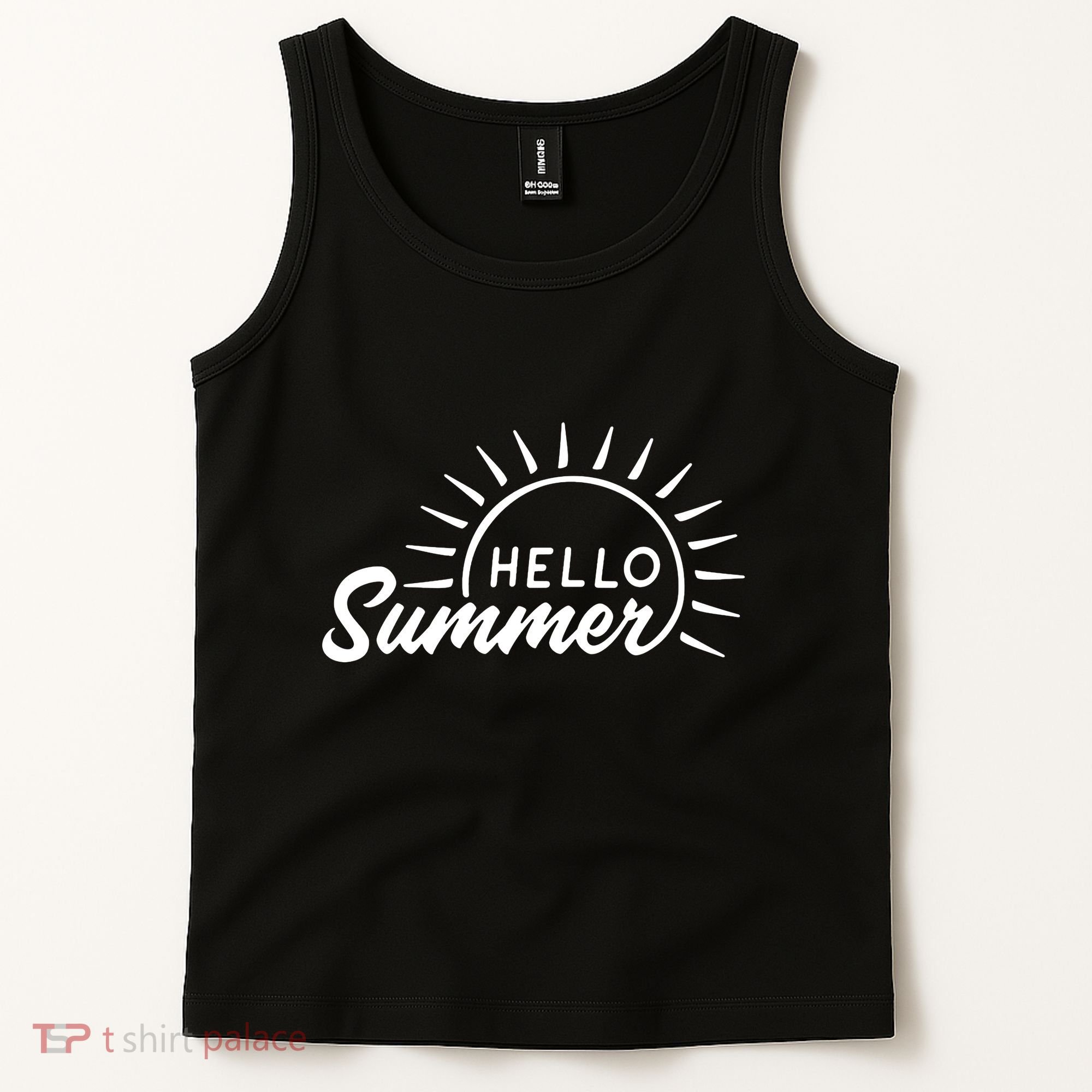 Hello Summer Sunset Tank Top
