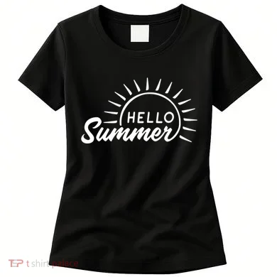 Hello Summer Sunset Women's T-Shirt
