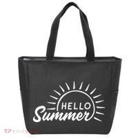 Hello Summer Sunset Tote Bag thumb 0