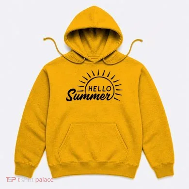 Hello Summer Sunset Hoodie