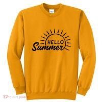 Hello Summer Sunset Sweatshirt thumb 0