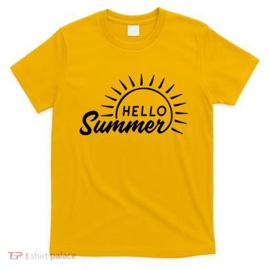 Hello Summer Sunset T-Shirt