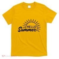 Hello Summer Sunset T-Shirt thumb 0