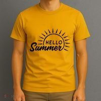 Hello Summer Sunset T-Shirt thumb 3