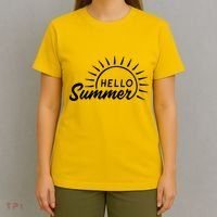 Hello Summer Sunset T-Shirt thumb 4