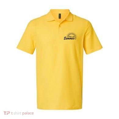 Hello Summer Sunset Polo