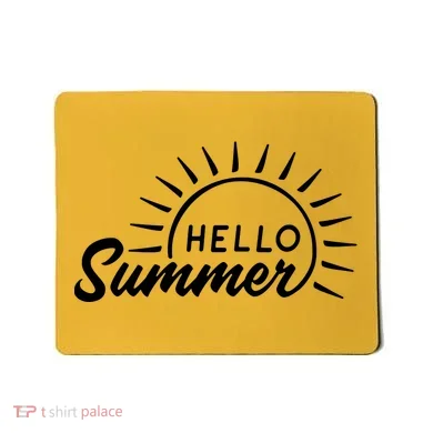 Hello Summer Sunset Mousepad