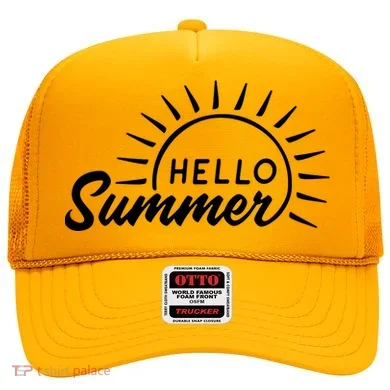Hello Summer Sunset Hat