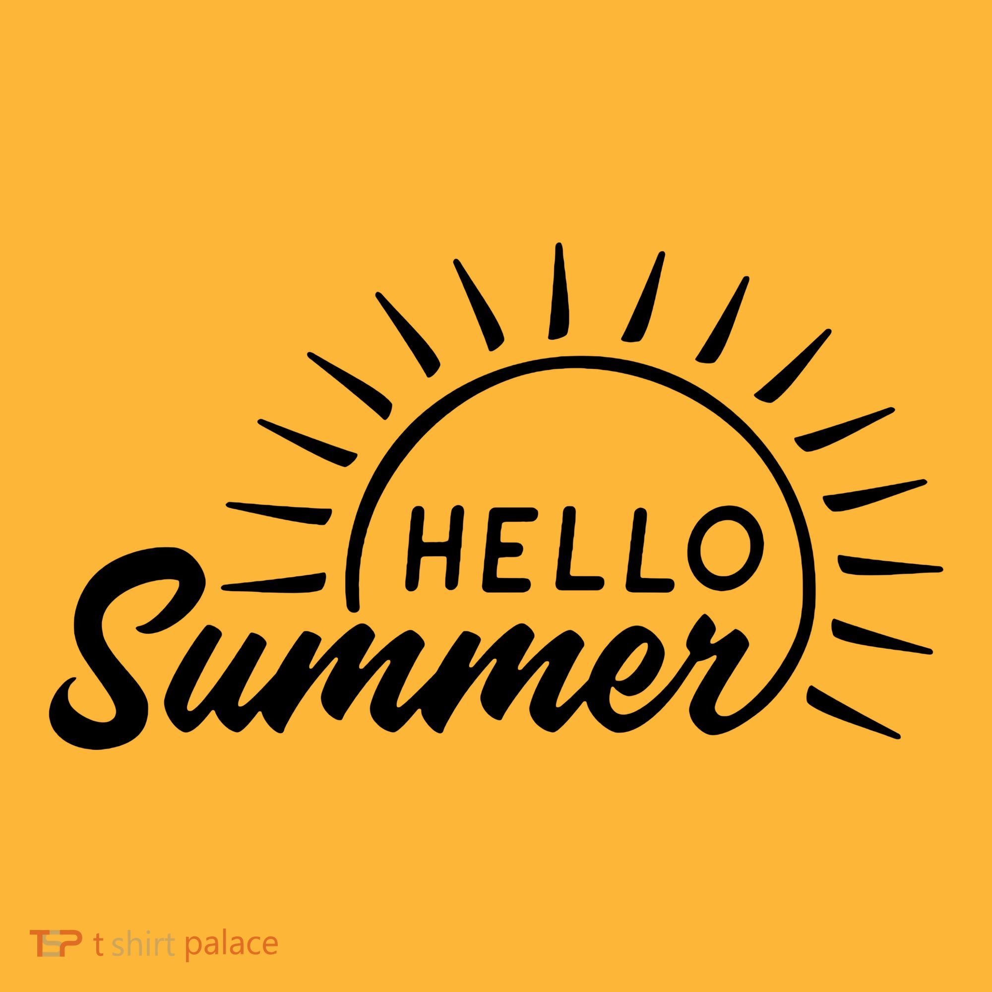 Hello Summer Sunset Hat