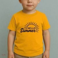 Hello Summer Sunset Toddler T-Shirt thumb 2