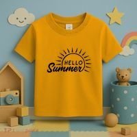 Hello Summer Sunset Toddler T-Shirt thumb 3