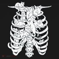 Human Skeleton Spine Cats Polo thumb 3