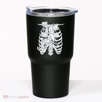 Human Skeleton Spine Cats Tumbler thumb 0