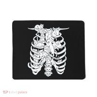Human Skeleton Spine Cats Mousepad thumb 0