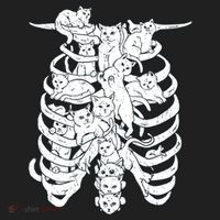 Human Skeleton Spine Cats Hat thumb 2