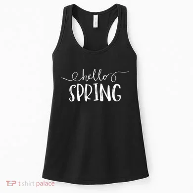Hello Spring Season Women's Tank Top