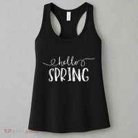 Hello Spring Season Women's Tank Top thumb 3