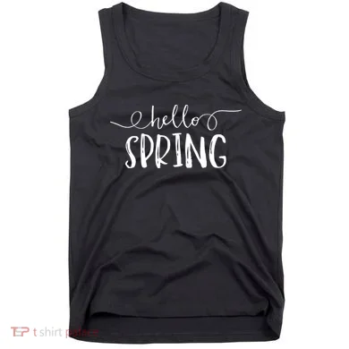 Hello Spring Season Tank Top