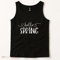 Hello Spring Season Tank Top thumb 2