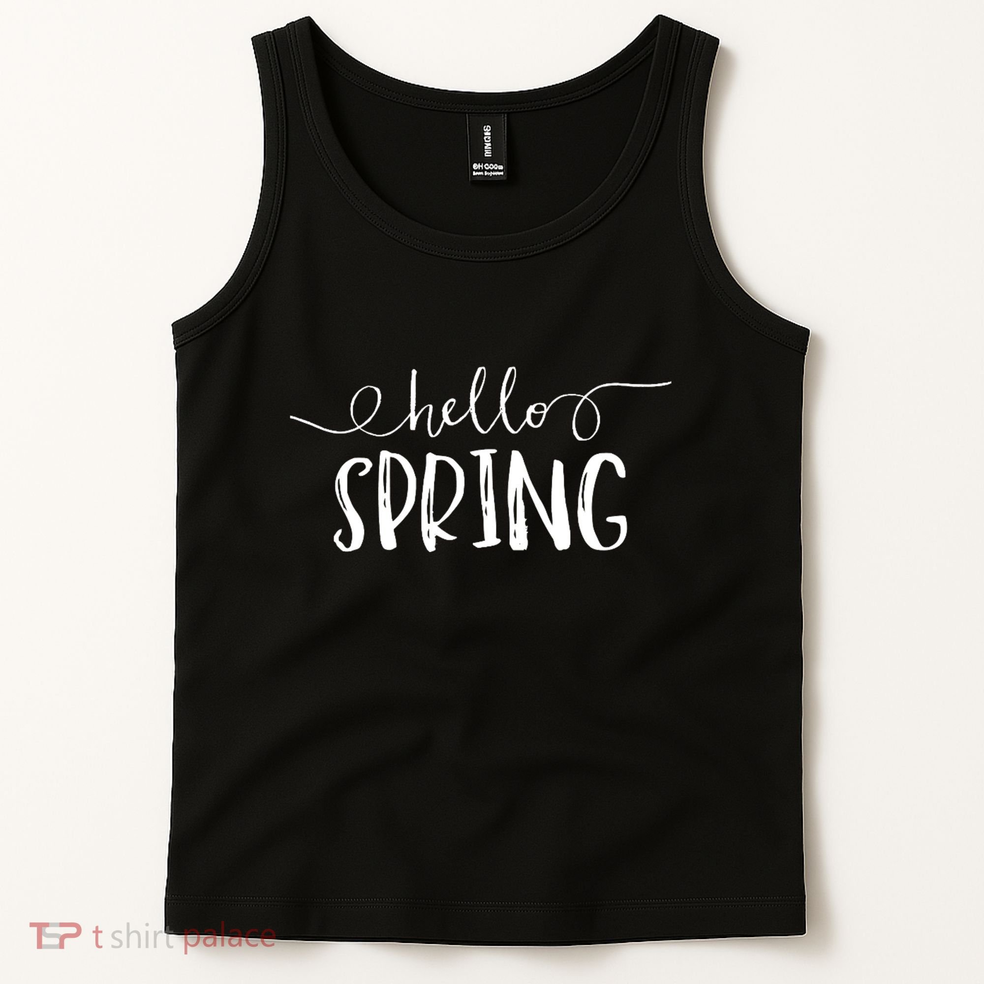 Hello Spring Season Tank Top