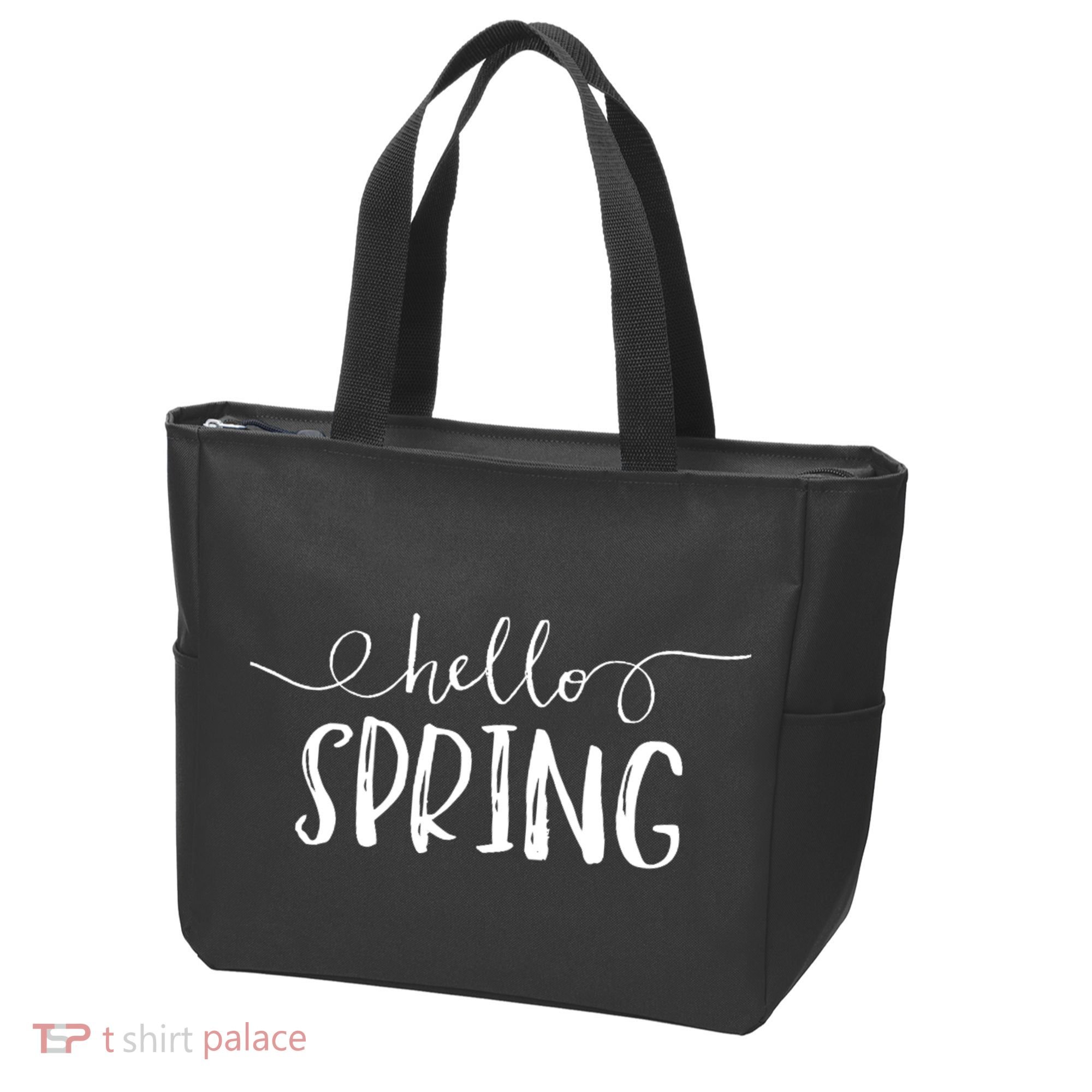 Hello Spring Season Tote Bag