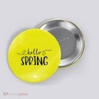 Hello Spring Season Button thumb 0