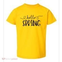 Hello Spring Season Toddler T-Shirt thumb 0
