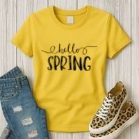 Hello Spring Season Women's T-Shirt thumb 3