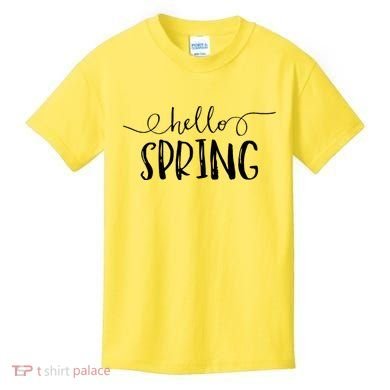 Hello Spring Season Kids T-Shirt