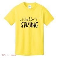 Hello Spring Season Kids T-Shirt thumb 0