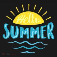 Hello Summer Sunset Ocean Wave Backpack thumb 2