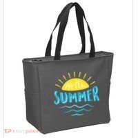 Hello Summer Sunset Ocean Wave Tote Bag thumb 2