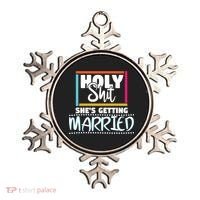 Holy Shit Shes Getting Married Bridesmaids Meaningful Gift Ornament thumb 0