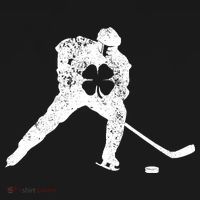 Hockey Shamrock St. Patrick's Day Saint Paddy's Irish Boy Backpack thumb 2